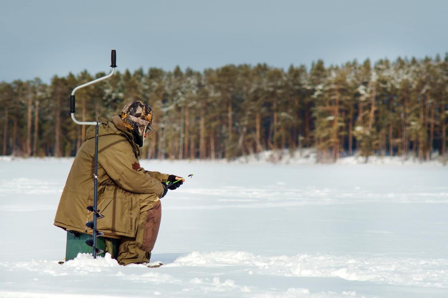 Onde encontrar peixes ativos em pleno inverno 